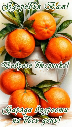 Открытка Вторник