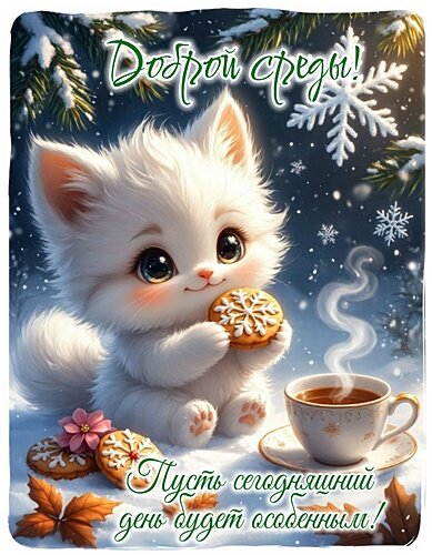 Открытка Доброй среды!