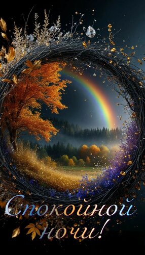 Открытка Спокойной ночи!