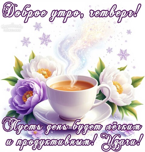 Открытка Четверг