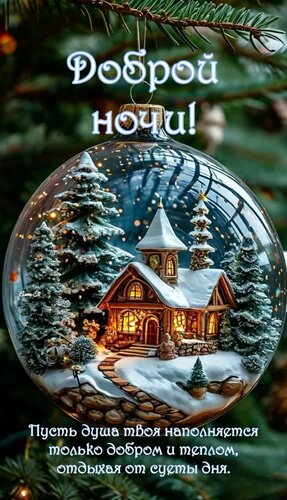 Открытка Доброй ночи!