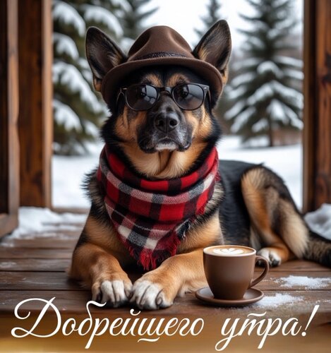 Открытка Добрейшего утра