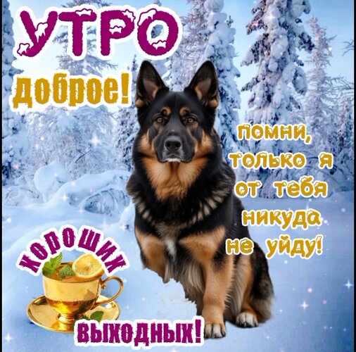 Открытка Хороших выходных