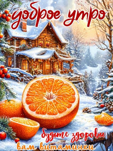 Открытка Доброе утро