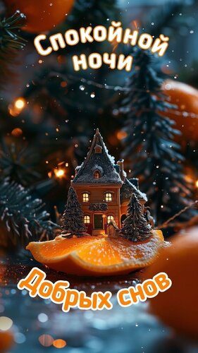 Открытка Спокойной ночи