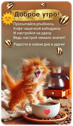 Открытка Доброе утро!