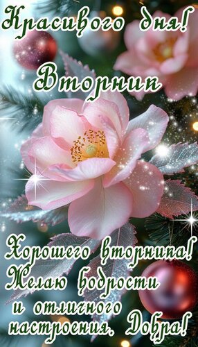 Открытка Вторник