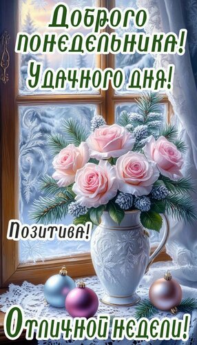 Открытка Понедельник
