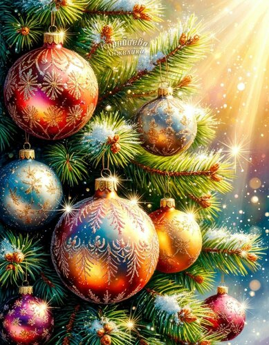 Открытка Новый год