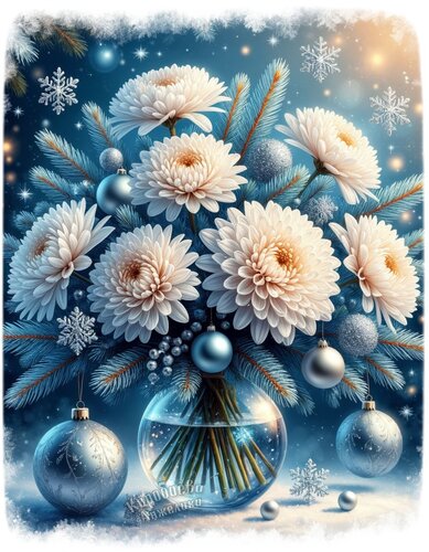 Открытка Новый год