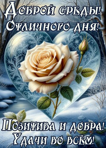 Открытка Среда