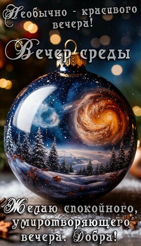 Открытка Среда