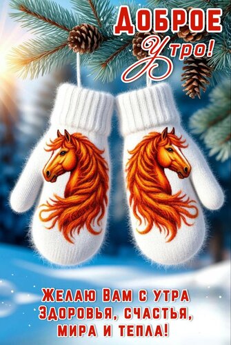 Открытка Доброе утро! Желаю Вам с утра здоровья, счастья, мира и тепла!