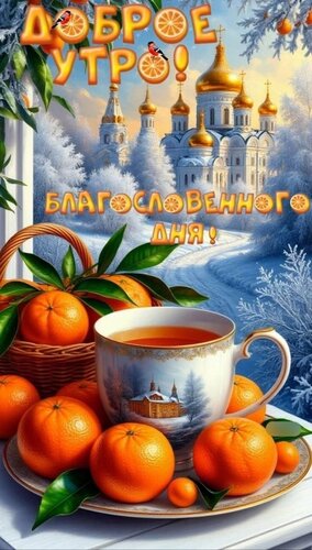 Открытка Доброе утро