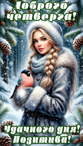 Открытка Четверг