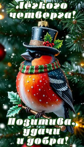 Открытка Четверг