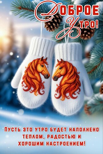 Открытка Доброе утро! Пусть это утро будет наполнено теплом, радостью и хорошим настроением!