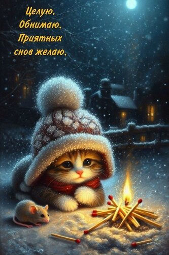 Открытка Приятных снов