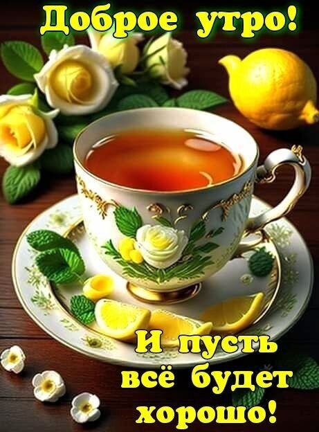 Открытка С добрым утром