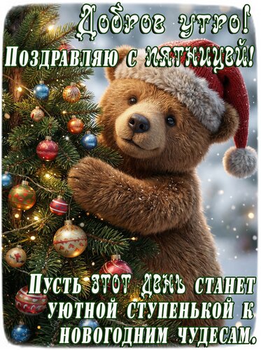 Открытка Пятница