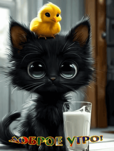 Анимированная открытка Доброе утро!