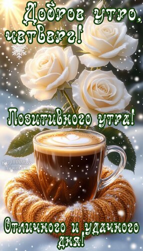 Открытка Четверг