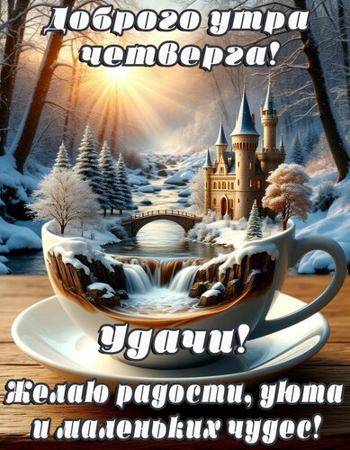 Открытка Четверг