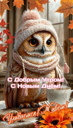 Открытка С добрым утром