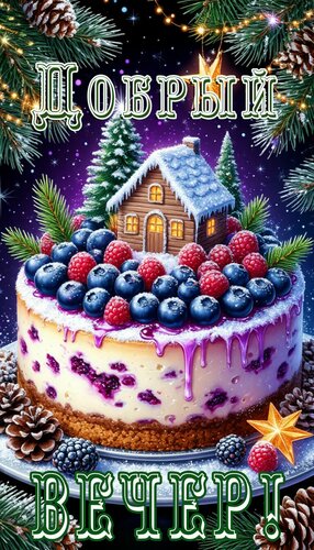 Открытка Добрый вечер