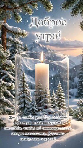 Открытка Доброе утро