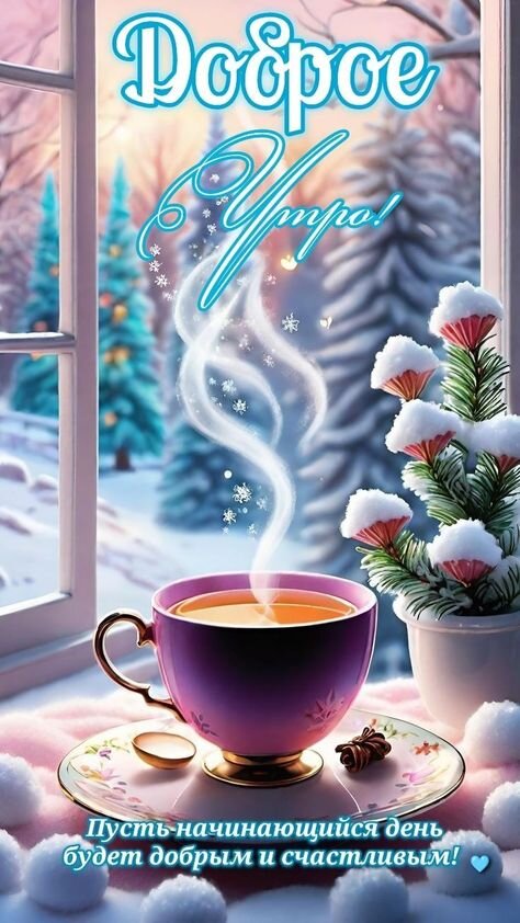Открытка Доброе утро