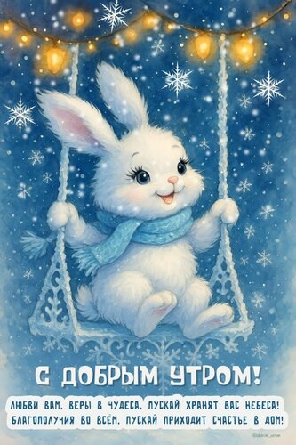 Открытка С добрым утром