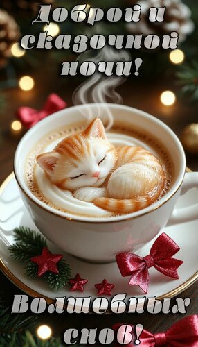 Открытка Спокойной ночи