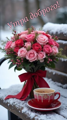 Открытка Утра доброго