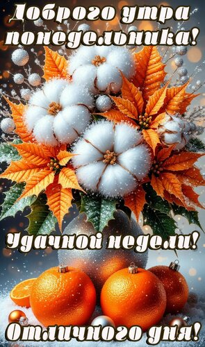 Открытка Понедельник