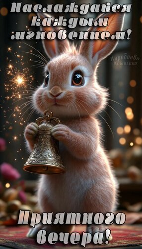 Открытка Добрый вечер