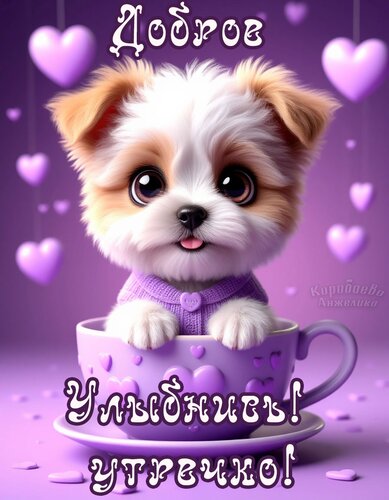 Открытка Доброе утро