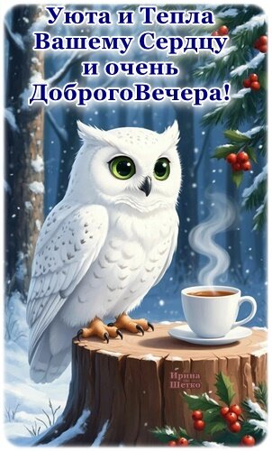 Открытка Добрый вечер!