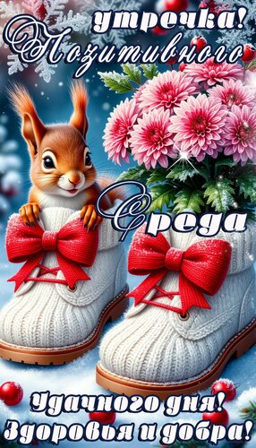 Открытка Среда