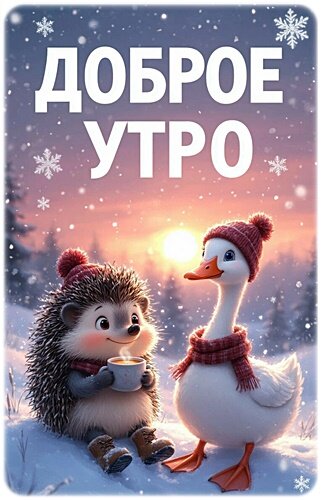 Открытка Доброе утро!