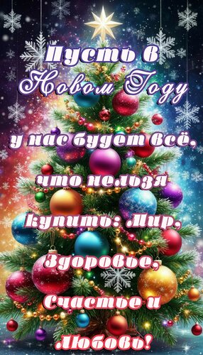 Открытка С наступающим Новым годом!