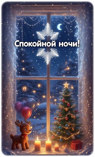 Открытка Спокойной ночи!