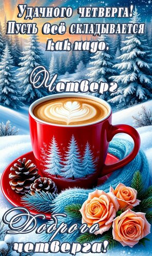 Открытка Четверг