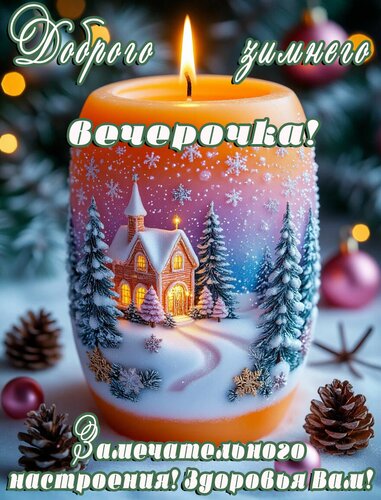 Открытка Добрый вечер