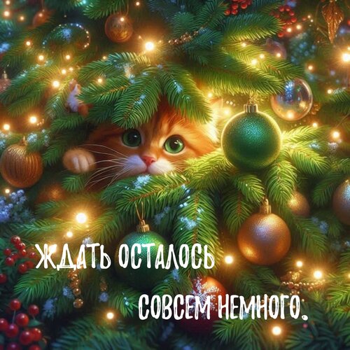 Открытка Ждать осталось совсем немного