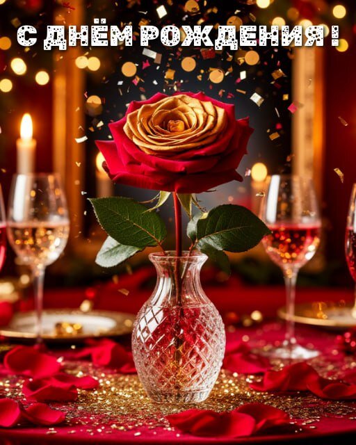 Открытка С днем рождения!