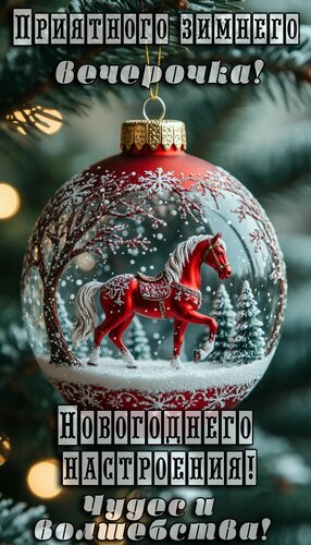 Открытка Добрый вечер