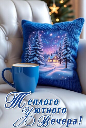 Открытка Теплого уютного вечера!