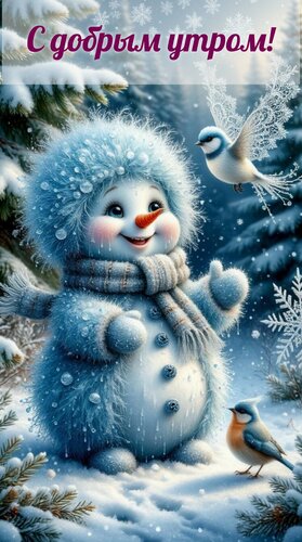 Открытка С добрым утром