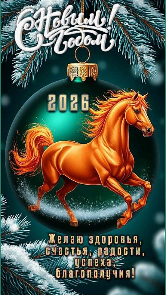 Открытка Новый год